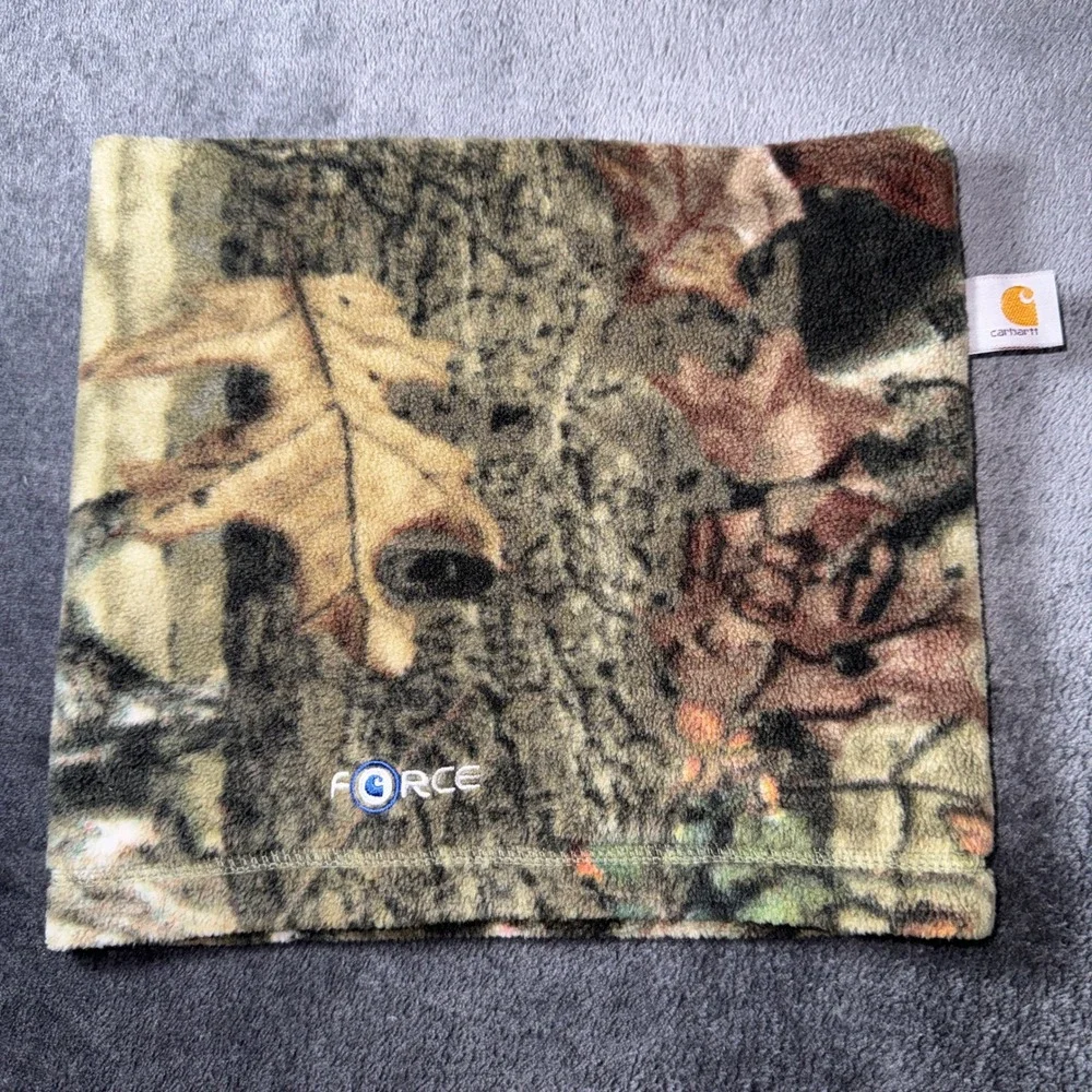 Carhartt Force Camo Fleece Neck Gaiter RealTree Xtra Hunting Scarf 101476 FA14